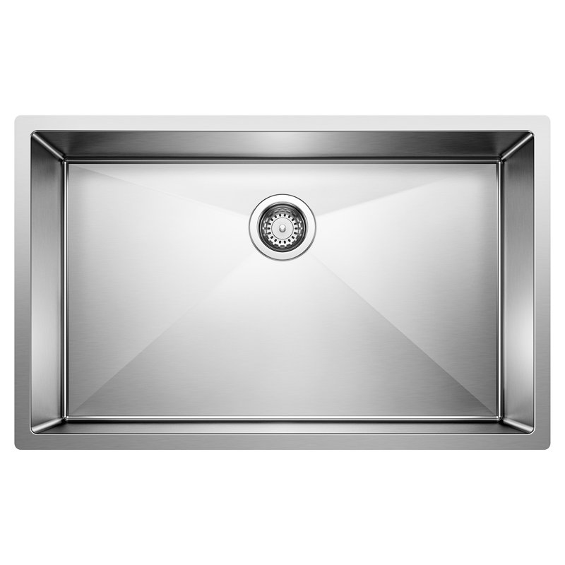 Blanco Precision 32" L x 20'' W Single Bowl Stainless Steel Undermount